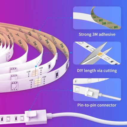 Govee - Wi-Fi RGB Smart Striscia LED 10m