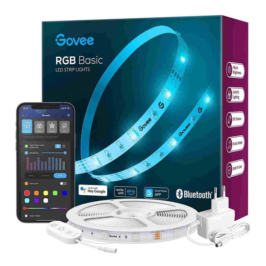 Govee - Wi-Fi RGB Smart Striscia LED 5m