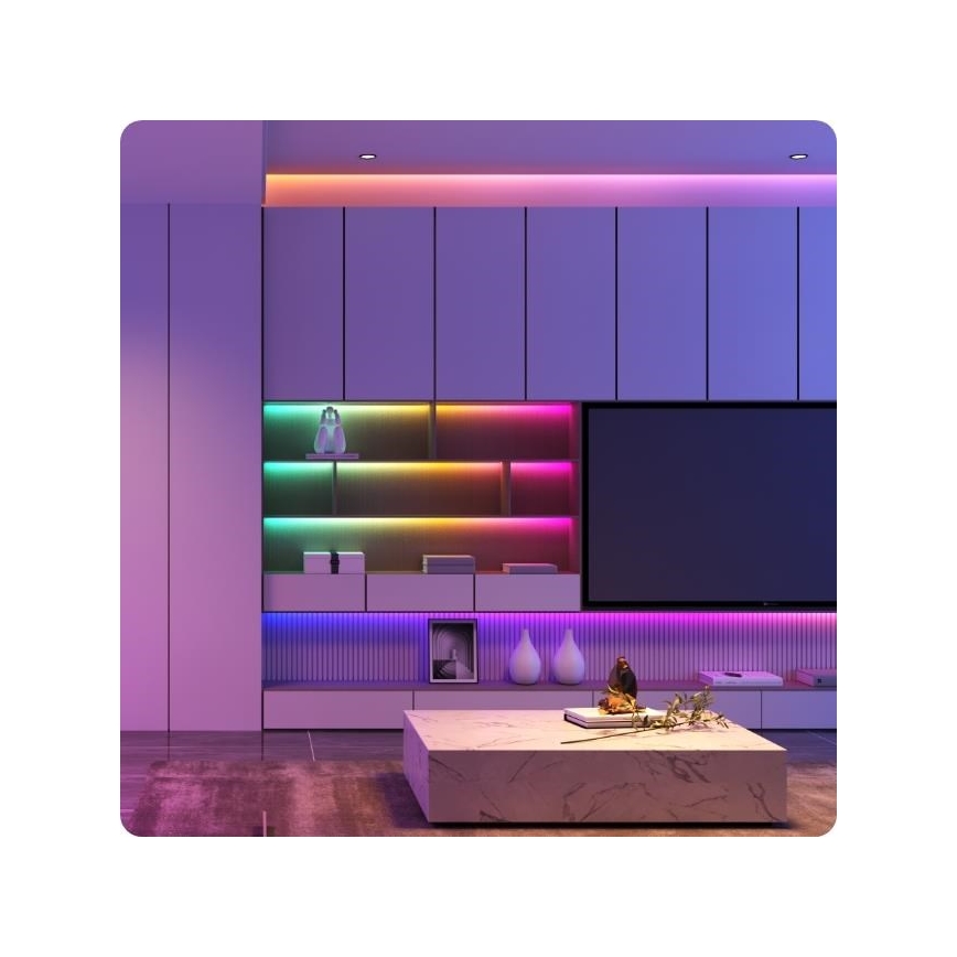 Govee - Wi-Fi RGBIC Smart PRO Striscia LED 10m - extra durevole