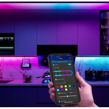 Govee - Wi-Fi RGBIC Smart PRO Striscia LED 3m - extra durevole