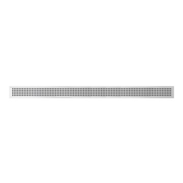 Griglia 99,5 x 2,3 cm in acciaio inox, finitura argento