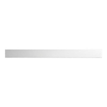 Griglia per canaletta 69,5x2,3 cm, in acciaio inox/argento