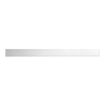 Griglia per canaletta 89,5x2,3 cm acciaio inossidabile/argento