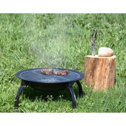 Grill portatile nero