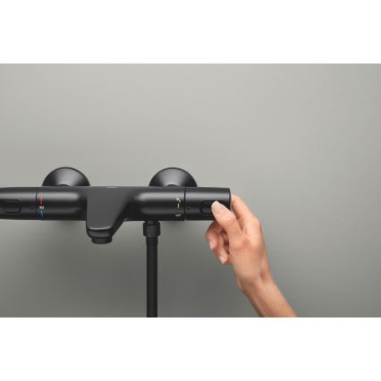 GROHE 1022162432 - Miscelatore termostatico per vasca PRECISION TREND DN 15, nero