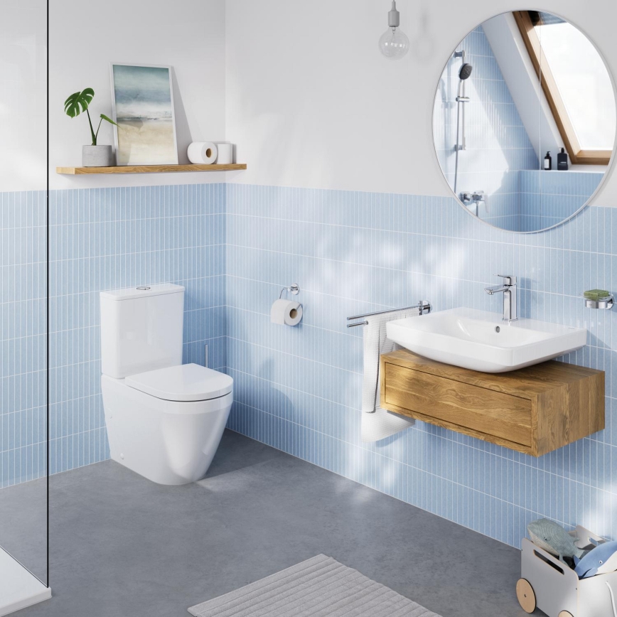 GROHE 102513SH00 - Set WC completo EURO CERAMIC 67,3 x 37,6 x 79,2 cm ceramica/bianco
