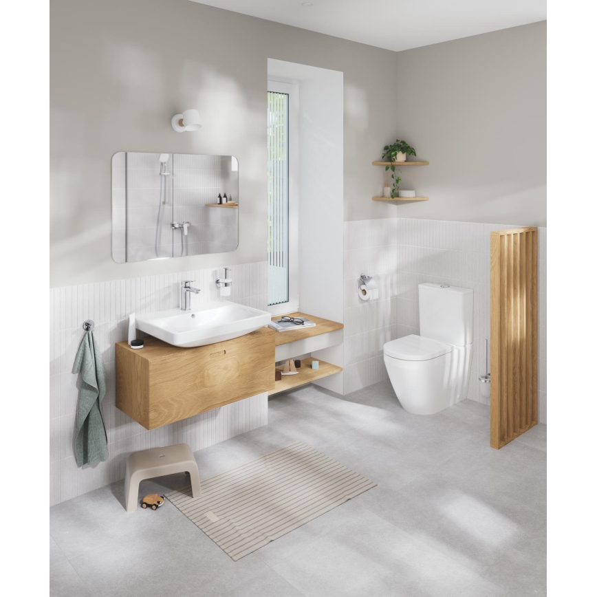 GROHE 102513SH00 - Set WC completo EURO CERAMIC 67,3 x 37,6 x 79,2 cm ceramica/bianco