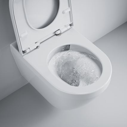 GROHE 102513SH00 - Set WC completo EURO CERAMIC 67,3 x 37,6 x 79,2 cm ceramica/bianco