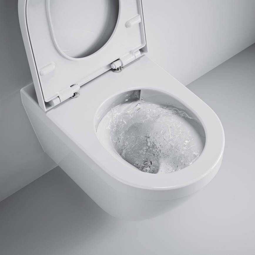 GROHE 102513SH00 - Set WC completo EURO CERAMIC 67,3 x 37,6 x 79,2 cm ceramica/bianco