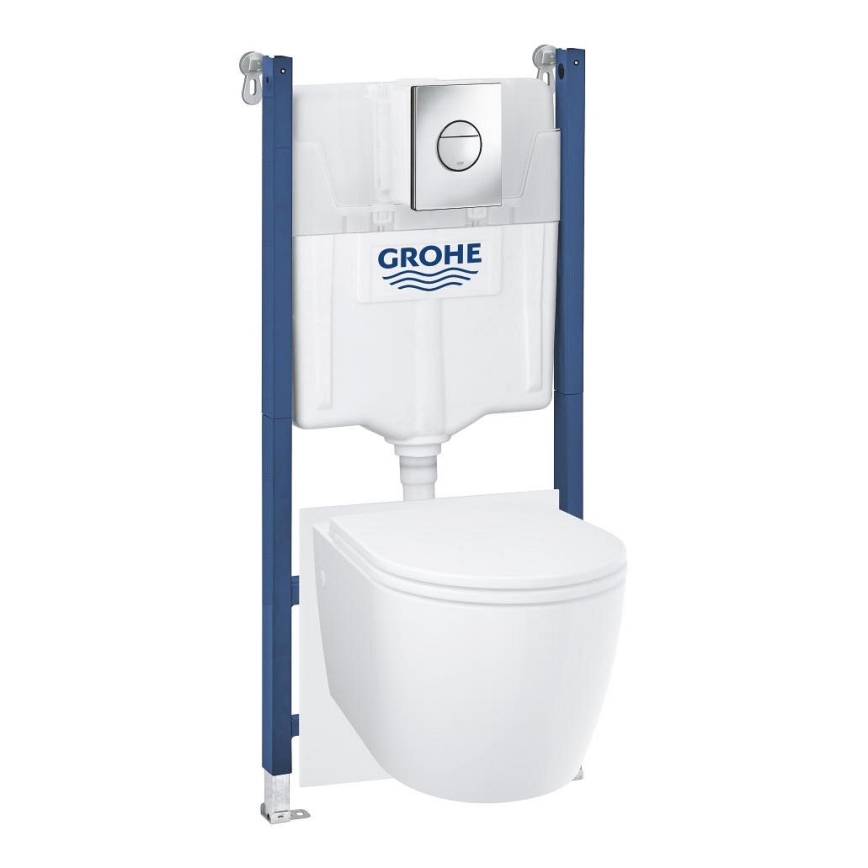 GROHE 103843SH00 - SOLIDO COMPACT Set 5 in 1, 1,13 m, ceramica/bianco