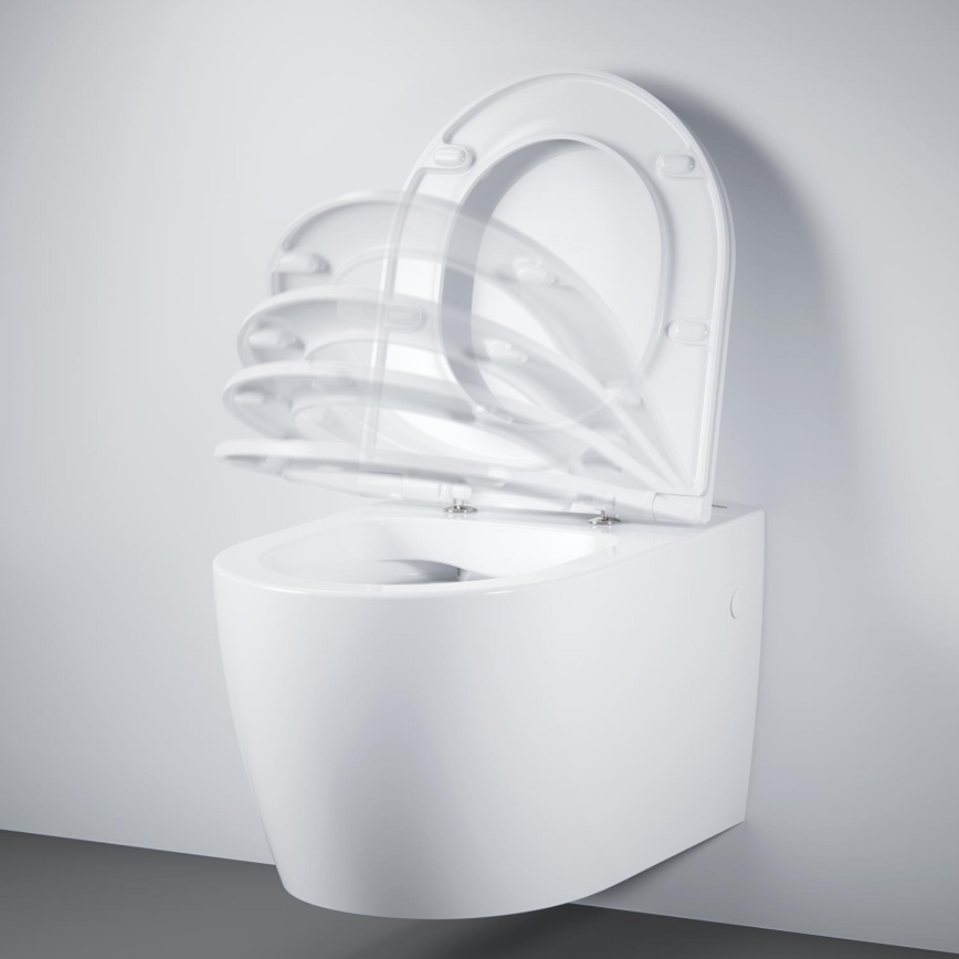 GROHE 103848SH00 - WC a parete START ROUND CERAMIC 368 × 543 mm durable bianco