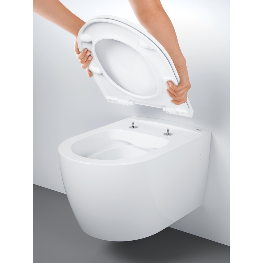 GROHE 103848SH00 - WC a parete START ROUND CERAMIC 368 × 543 mm durable bianco