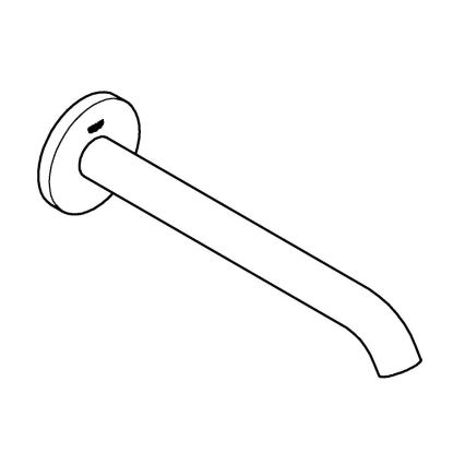 GROHE 13449DC1 - ESSENCE 221 mm Scarico per vasca in acciaio inossidabile