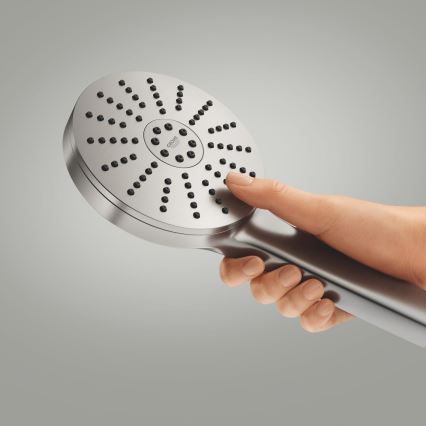 GROHE 134863DC00 - Doccetta manuale VITALIO JOY+ 120 mm cromo opaco