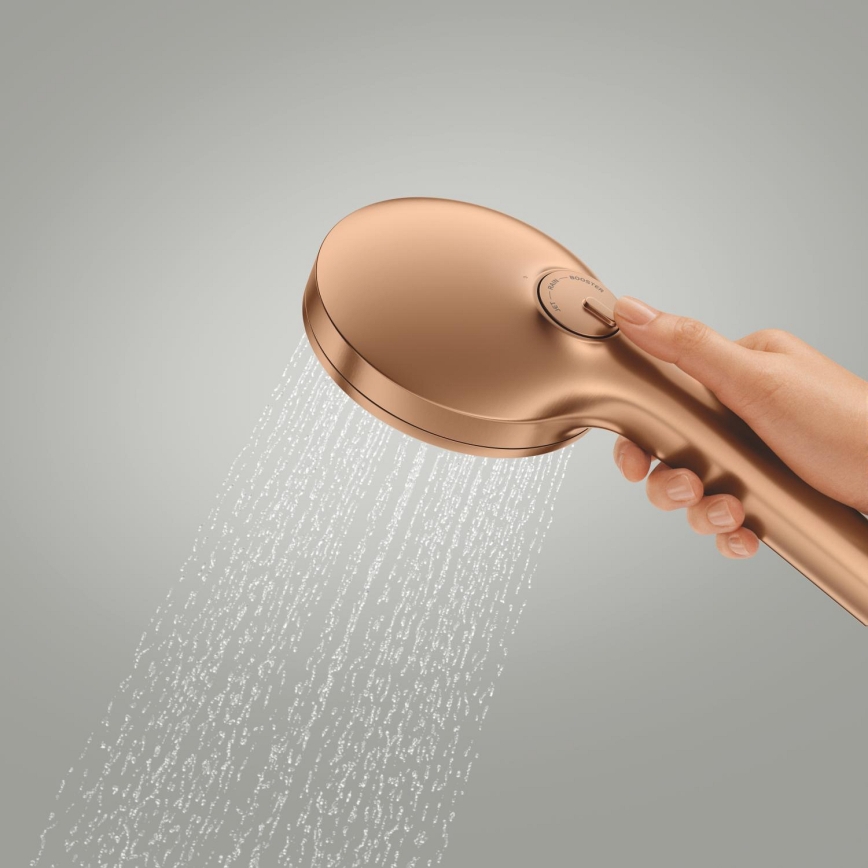 GROHE 134863DL00 - Doccetta a mano VITALIO JOY+ 120 mm, finitura in rame