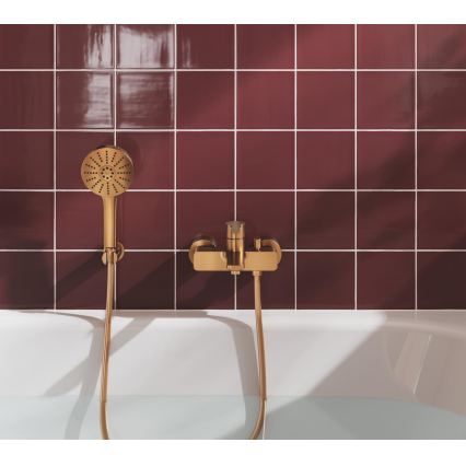 GROHE 134865DL00 - Kit doccia VITALIO JOY+ 120 mm, finitura rame