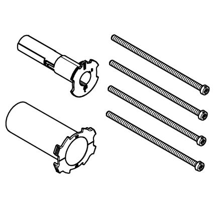 GROHE 14058000 - Set di prolunghe universali da 25 mm