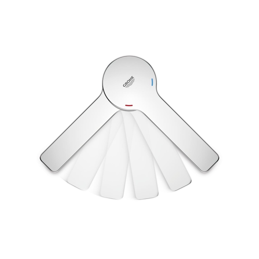 GROHE 19577001 - Gruppo vasca 4 fori LINEARE, cromo lucido