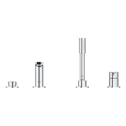 GROHE 19577001 - Gruppo vasca 4 fori LINEARE, cromo lucido