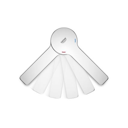 GROHE 19577001 - Set miscelatore vasca a quattro fori LINEARE, cromo lucido