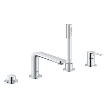 GROHE 19577001 - Set miscelatore vasca a quattro fori LINEARE, cromo lucido