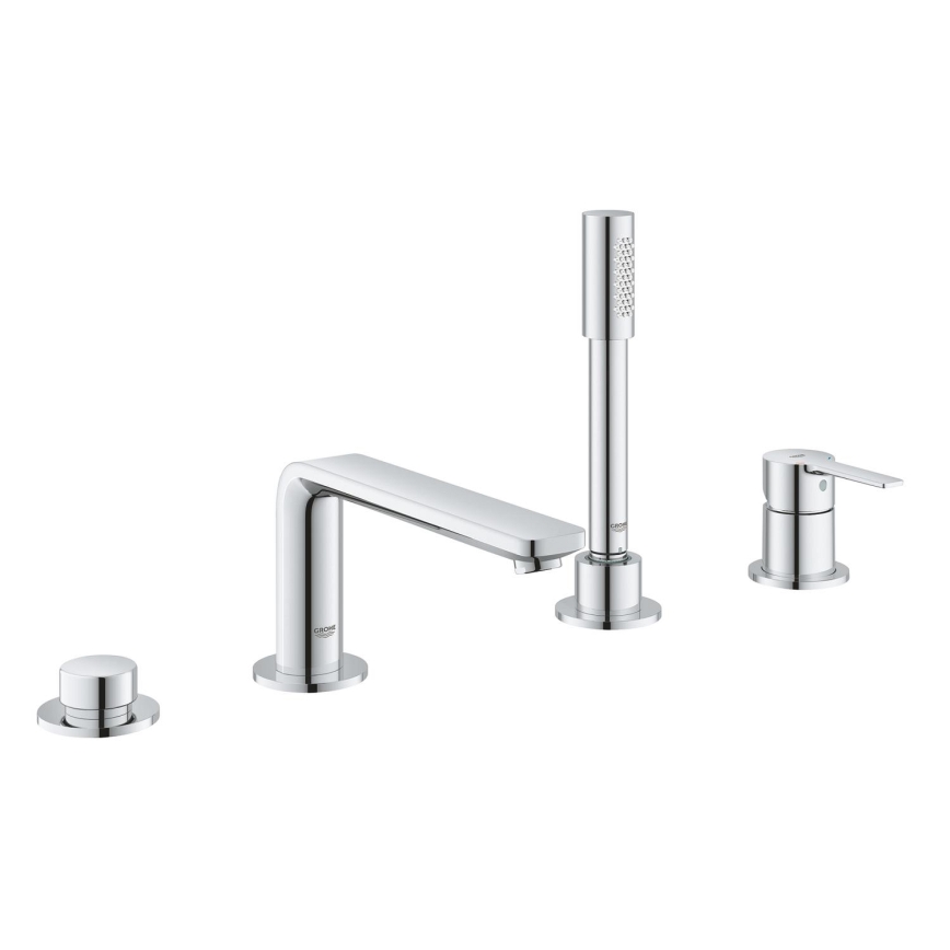 GROHE 19577001 - Set miscelatore vasca a quattro fori LINEARE, cromo lucido