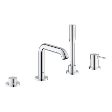 GROHE 19578001 - Miscelatore per vasca a quattro fori ESSENCE 197 mm, cromato lucido