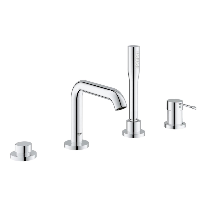 GROHE 19578001 - Miscelatore per vasca a quattro fori ESSENCE 197 mm, cromato lucido