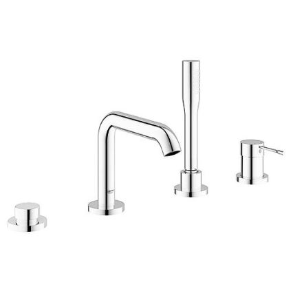 GROHE 19578001 - Miscelatore per vasca a quattro fori ESSENCE 197 mm, cromato lucido