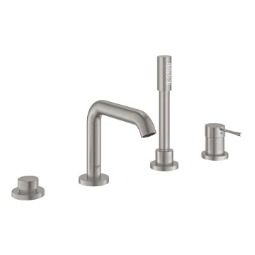 GROHE 19578DC1 - Set miscelatore vasca a quattro fori ESSENCE, acciaio inossidabile