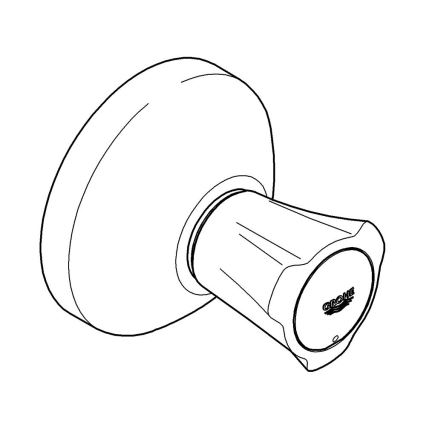 GROHE 19809001 - Finitura per valvola incassata COSTA L, cromo lucido