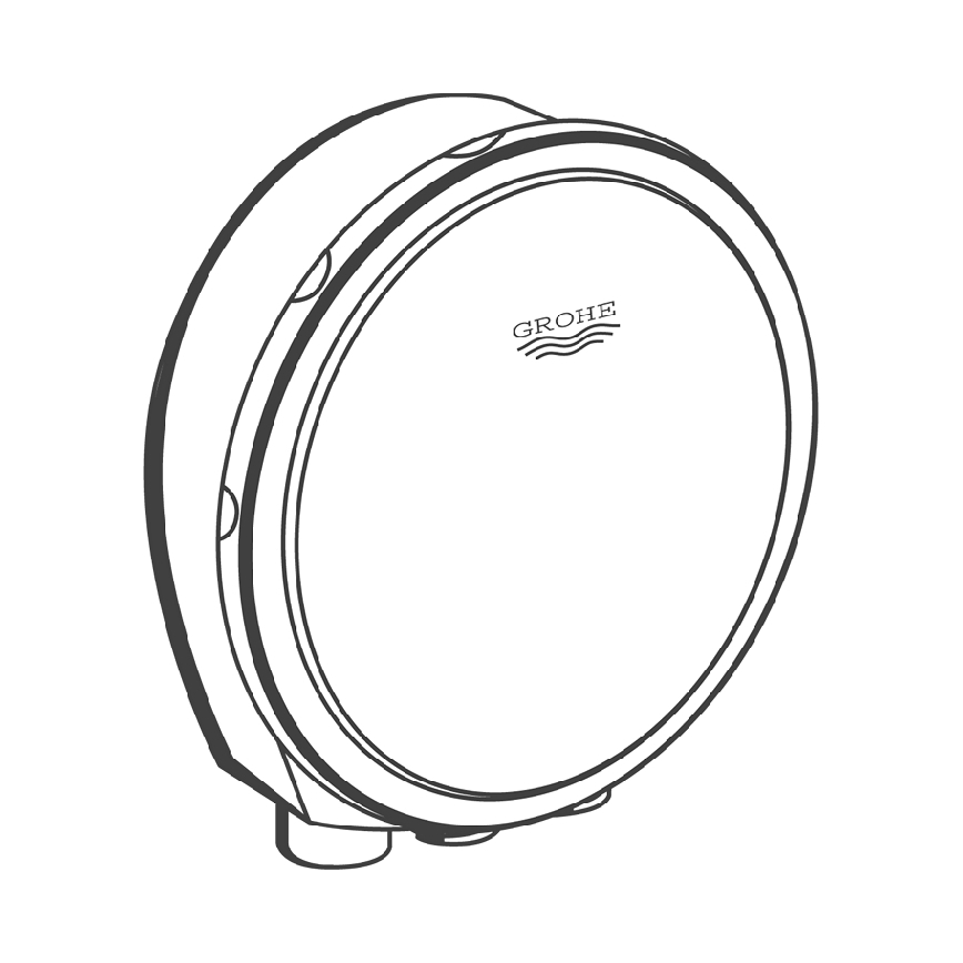 GROHE 19952000 - Kit di riempimento, scarico e troppopieno per vasca TALENTOFILL, cromato