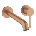 GROHE 19967DL1 - ESSENCE Miscelatore lavabo a due fori 230 mm, bronzo