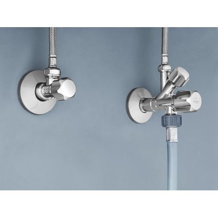 GROHE 22035000 - Valvola ad angolo combinata UNIVERSAL DN 15, cromo lucido