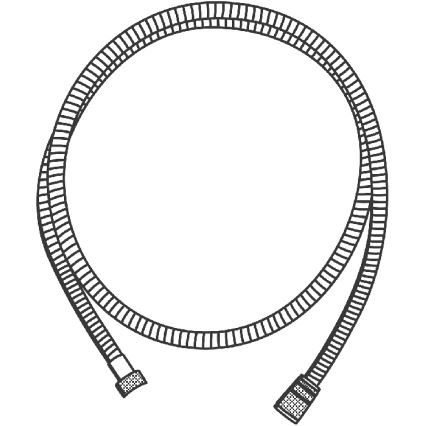 GROHE 22100000 - VITALIOFLEX METAL LONG-LIFE GROHE 22100000 - VITALIOFLEX METAL LONG-LIFE Tubo doccia da 1750 mm, cromato