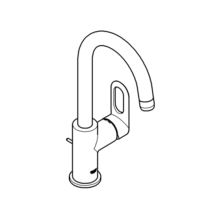 GROHE 23091000 - BAULOOP Miscelatore lavabo 310 mm, cromo lucido