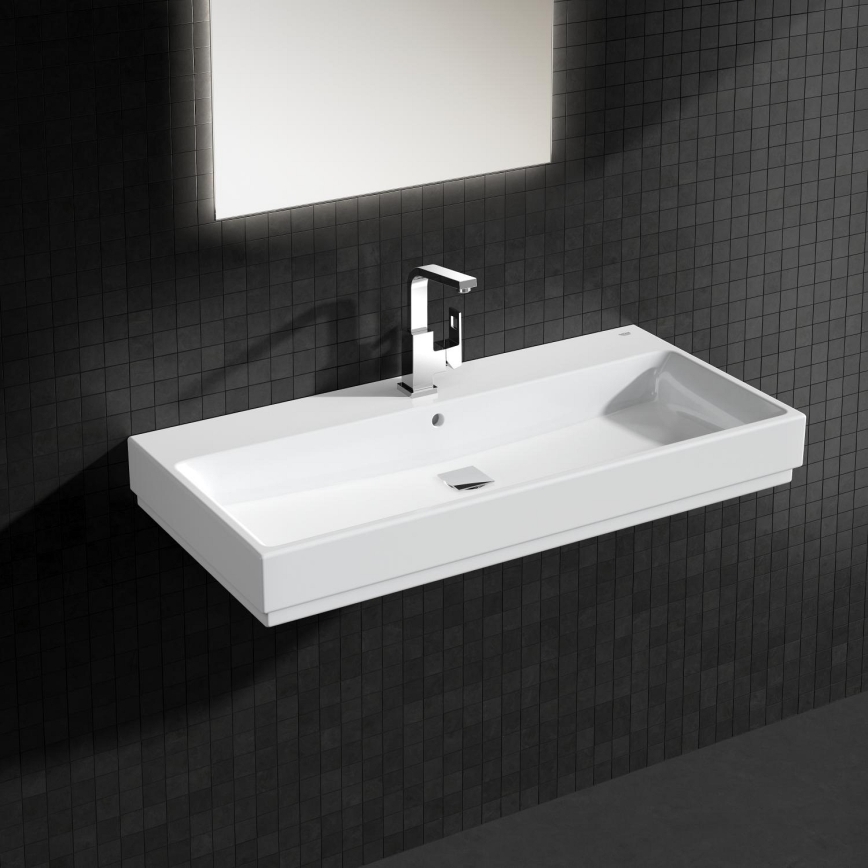GROHE 2313500E - Miscelatore lavabo EUROCUBE, misura L, cromo lucido
