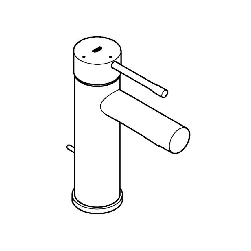 GROHE 23379001 - Miscelatore lavabo ESSENCE, misura S, cromo lucido