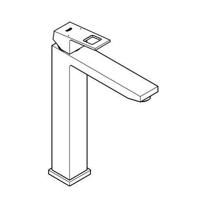 GROHE 23406000 - Miscelatore per lavabo EUROCUBE XL, cromato lucido