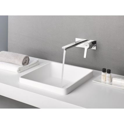 GROHE 23444001 - LINEARE 207 mm Miscelatore lavabo a due fori, cromato lucido