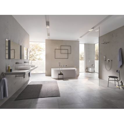 GROHE 23444AL1 - Miscelatore per lavabo da incasso LINEARE 207 mm, grafite