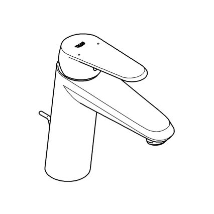 GROHE 23448002 - Miscelatore lavabo EURODISC COSMOPOLITAN misura M, cromato