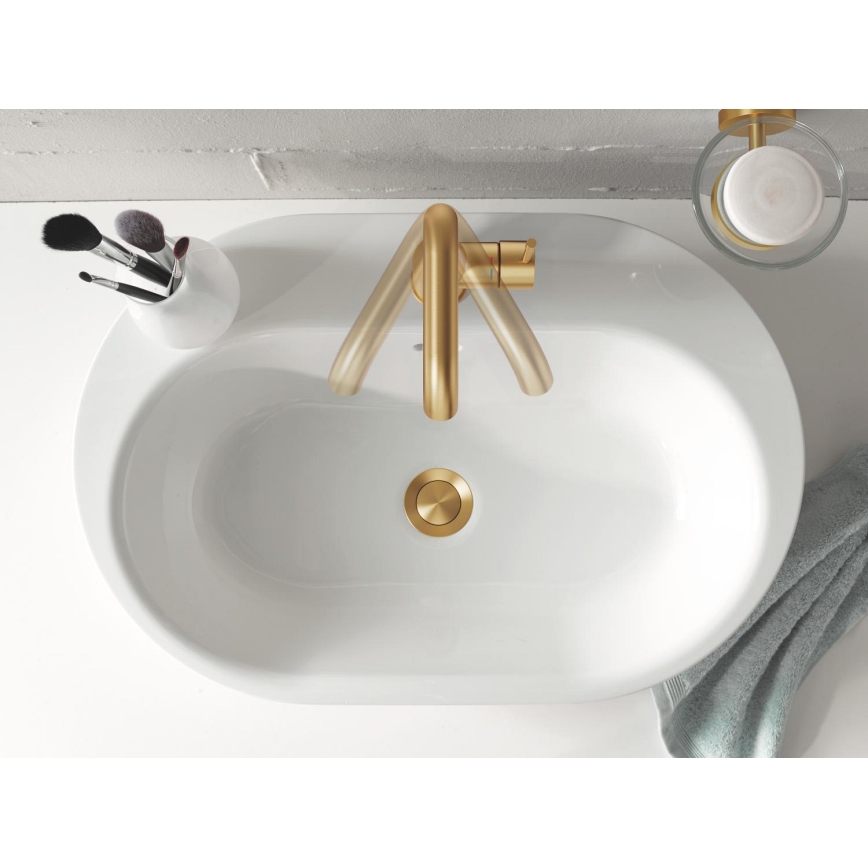 GROHE 23462GN1 - Miscelatore per lavabo ESSENCE DN 15, taglia M, finitura oro