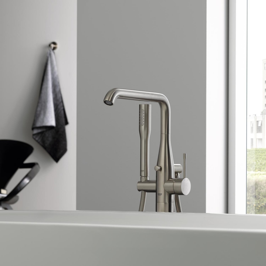 GROHE 23491DC1 - Miscelatore per vasca ESSENCE 277 mm in acciaio inossidabile