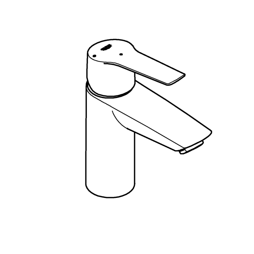 GROHE 23551002 - Miscelatore per lavabo START, taglia S, cromo lucido