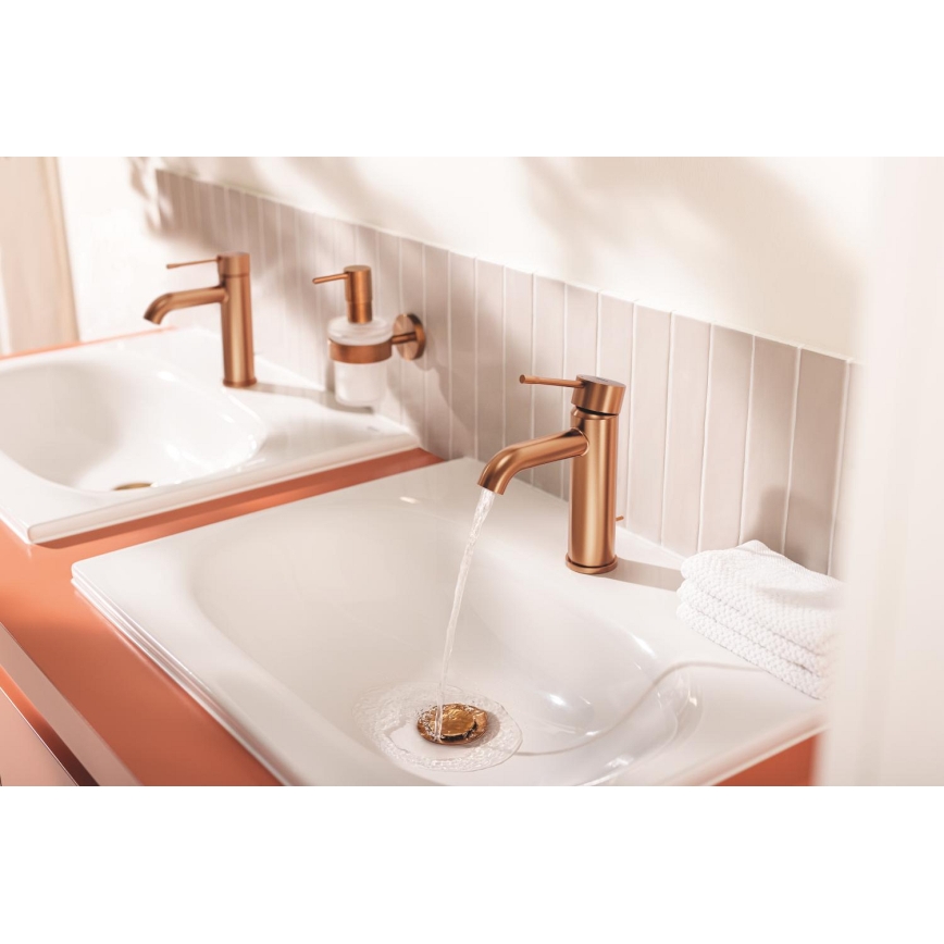 GROHE 23589DL1 - Miscelatore per lavabo ESSENCE, misura S, finitura bronzo