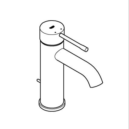 GROHE 23589GL1 - Miscelatore lavabo ESSENCE DN 15, oro