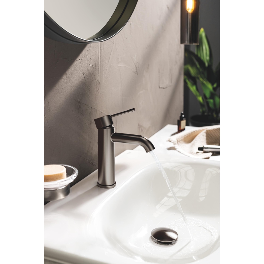 GROHE 23590AL1 - Miscelatore per lavabo ESSENCE, taglia S, finitura grafite