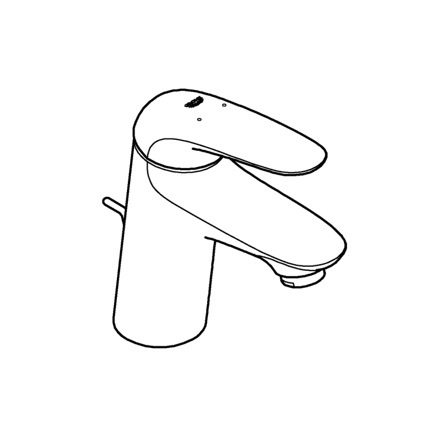 GROHE 23707003 - EUROSTYLE Miscelatore lavabo 163 mm, cromo lucido