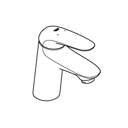 GROHE 23715003 - Miscelatore lavabo EUROSTYLE, misura S, cromo lucido